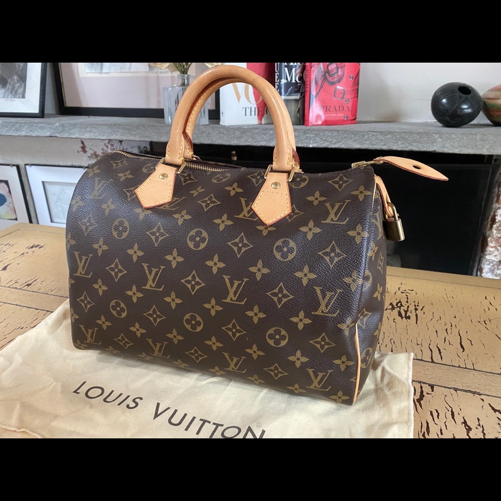 AUTHENTIC Louis Vuitton Monogram Speedy 30 - Picture 2 of 16